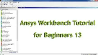 Thermal Stress Analysis : Ansys Workbench Tutorial for Beginners 