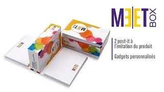 Meet Box  et Meet Box Maxi Maxi double post-it