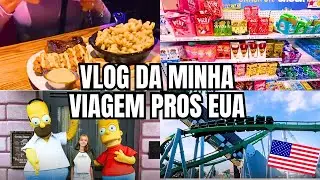Férias nos EUA com muitas compras e um dia na Universal Studios