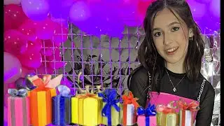 ABRINDO MEUS PRESENTES DE ANIVERSÁRIO