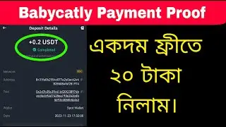 Babycatly Payment Proof | How To Withdraw In Babycatly?