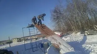 CRAZY INSANE SLIDE!!