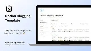 Notion Blogging Template | How to use 