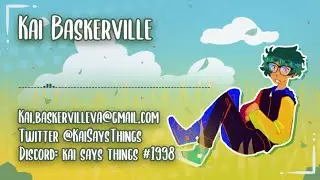Character Demo Reel | Kai Says Things