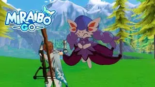 I CAPTURED BEAUTIFUL DARK TYPE BOSS MIRAIBO| MIRAIBO GO GAMEPLAY #18|