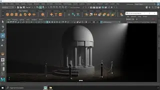 How to Model a Pavilion in Autodesk Maya | Maya Tutorial | Maya Basics | Modeling Tutorial