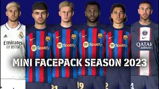 Update Mini Facepack Season 2023 v5 For PES 2017