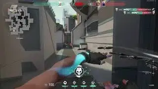[Valorant Beta] Jet 1v4 Clutch for the loss
