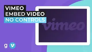How To Embed Vimeo Video Without a Progress Bar and Other Elements