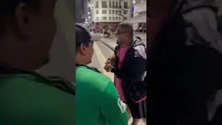 Samba Gospel no Centro de SP , Usuários e Moradores de Rua 😭 #gospel #danielrenovado #pagodegospel