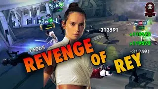 The REVENGE Of REY!!! Trying Chimaera Against Leviathan FINALLY! | SWGOH 3v3