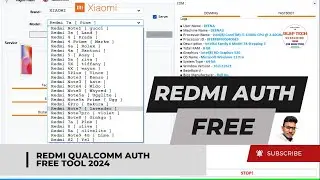 Xiaomi Redmi Mi NZO Qualcomm Auth Free PowerFull Tool 2024 Redmi 7? BY DLSPTECH Frp Mi Account Reset