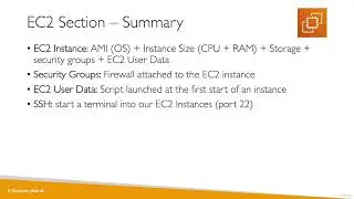 Ultimate AWS Certified Cloud Practitioner-2023 - EC2 Summary