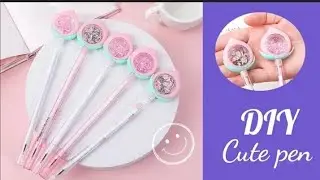 Dry Cute Pen | Pen Decoration | Fun With Creations