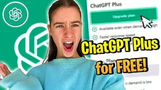 the TRUTH about how to get ChatGPT Plus FOR FREE! 🌐 Open AI ChatGPT PLUS for FREE 2023!