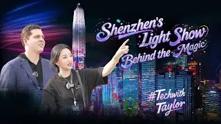 Behind the Magic 🌟 Shenzhen's Light Show 🇨🇳