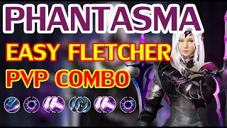 Phantasma [Awakening Dark Knight] PVP Combo , VS Fletcher - PVP - Black Desert Mobile Global