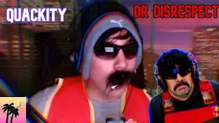 QUACKITY impersonates DR DISRESPECT and screams alot too I guess | twitch clips