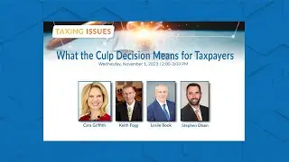 What the Culp Decision Means for Taxpayers