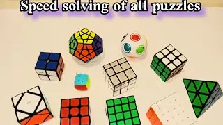 Solving Rubik's cube and puzzles | Rubik's cube solved | Rubik's cube magic | cube tricks magic |