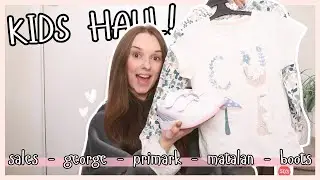 Kids Girls Clothes Haul | George, Primark etc. |