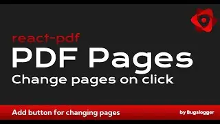 Get pdf Page number and Change pages on click | Part - 2 | Bugslogger