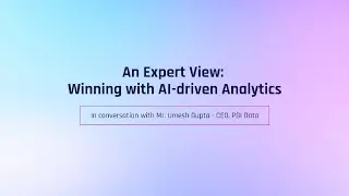 Fireside chat between our CTO, Suresh Chintada, & Umesh Gupta, CEO, PGI Data, on AI-driven analytics