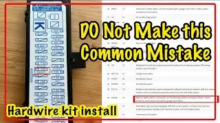 How to safely and Correctly Install a Dashcam Hardwire Kit on your Vehicle / car