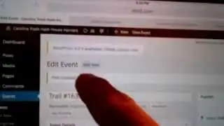 Quickly and Easily update trail info on the hareline