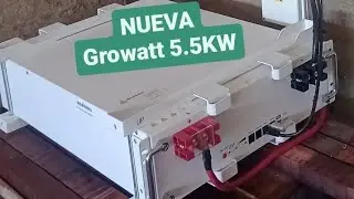 NUEVA Batería de Litio Growatt 5.5 KW! OJO 👀 Si NO te arranca tenés que hacer esto! 👈💡👏