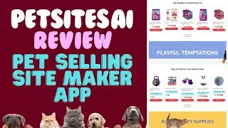 PetSites AI Pet Selling Site Maker App Review ✅  Online Pet Store Builder App ✅
