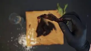 Ломтики из мяса конины
