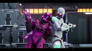 Red VS Blue Action Scene 23