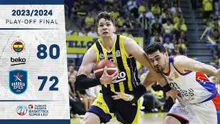 Fenerbahçe Beko (80-72) Anadolu Efes - TSBSL - Play-Off Final 4.Maç  | 2023/24