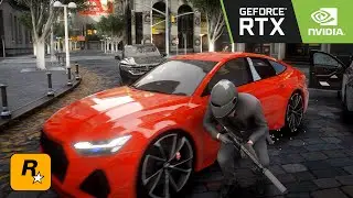 GTA 6 2022 NEW Concept Gameplay! RTX 3090 Ti - i9-12900KS - 4K MAX SETTINGS