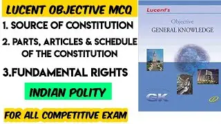LUCENT INDIAN POLITY OBJECTIVE MCQ 2023 ll lucent general knowledge mcq  2023 ll indian polity mcq