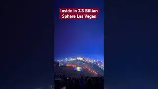 U2 Live in Sphere Las Vegas 🌎