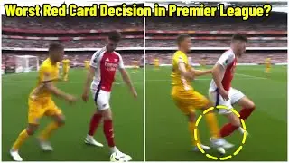 Arsenal Fans Furious Over Declan Rice's Controversial Red Card!