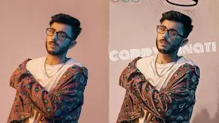 Carryminati Photos Editing tutorial video || The Edit Studio
