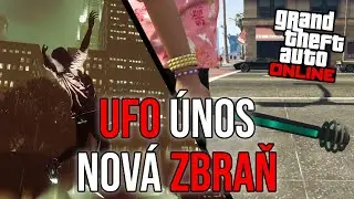 UFO ÚNOS + NOVÁ ZBRAŇ A JAK VYŘEŠIT MENŠÍ HÁDANKU V GTA ONLINE