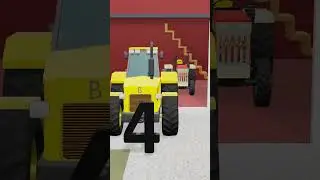Count Tractors and Combines harvester 