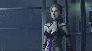 Resident Evil 2 Claire Night Club Queen Outfit Mod