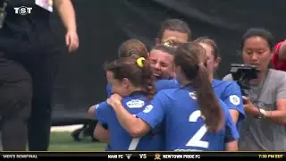 Madison Wolfbauer with 2 Goals vs. Streetball FC Canada