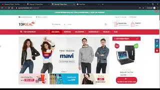Opencart E-Ticaret Tema