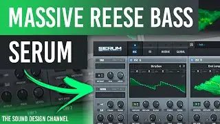SERUM Tutorial | Reese Bass, Techno | Adam Beyer, Drumcode