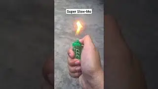 Lighter in Super Slow-Mo 
