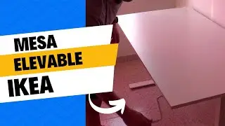 💪 ¡Montar tu MESA ELEVABLE Ikea en minutos! Y la futura mejora... ¿Qué será?