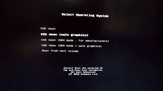 KDE Neon trava ou da problema ao entrar na live para instalação - RESOLVIDO