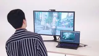 시점연동 기능: 사용자의 움직임에 지연 없이 실시간 연동되는 입체영상 (Unity 3D)