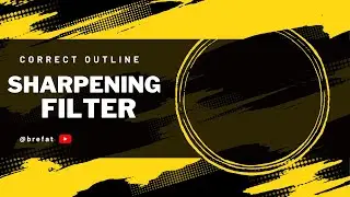 sharpening filter | DIP بالعربي